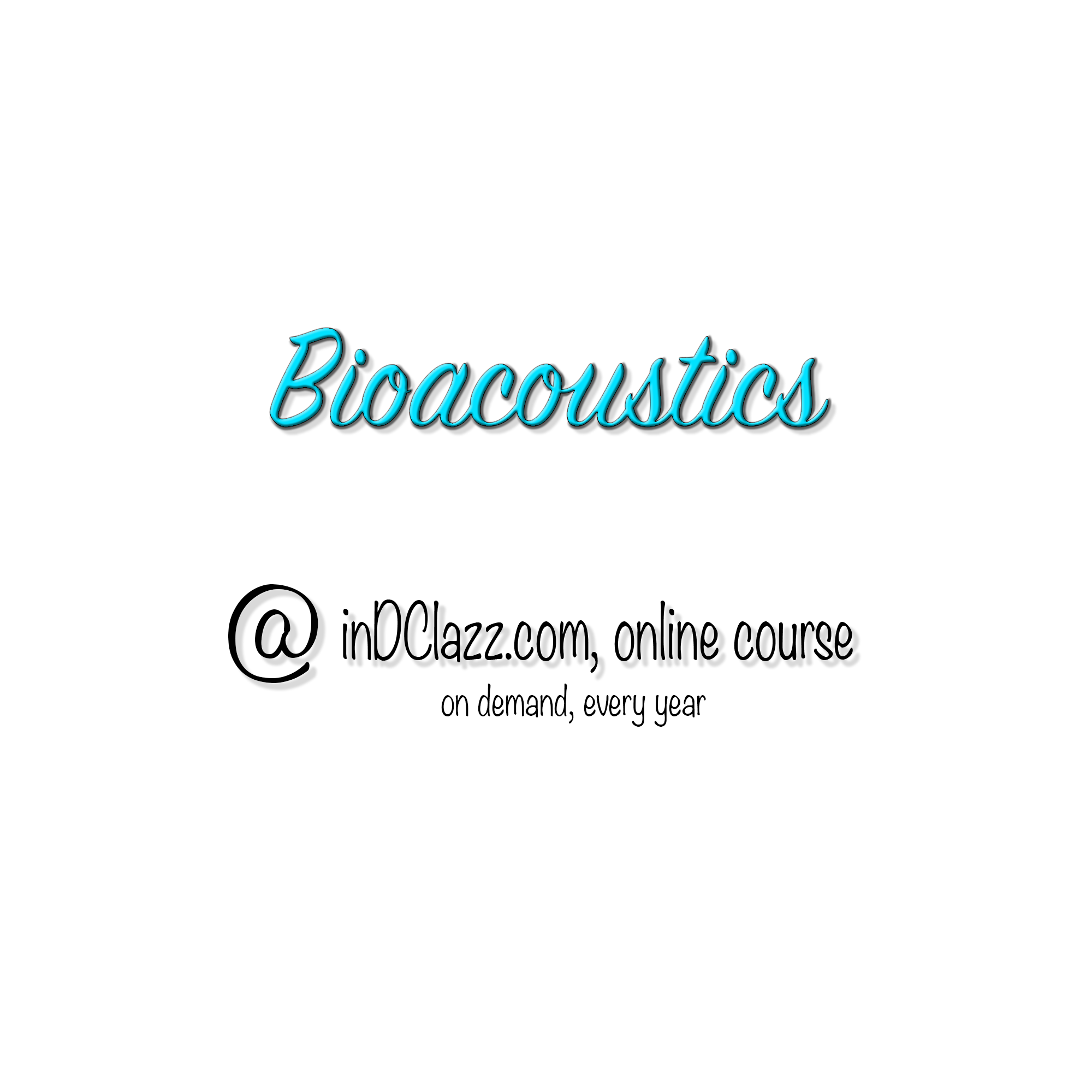 Online Course Bioacoustics